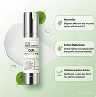 Vente en gros OEM – Essence hydratante profonde à la Centella Asiatica 50 ml, éclaircissante et réparatrice pour le soin quotidien du visage