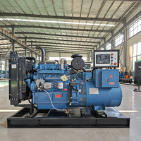 Groupe électrogène diesel à châssis ouvert à fonctionnement stable avec module de contrôle à affichage numérique pour utilisation sur site industriel