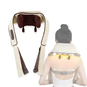 Nuevo cuello Shiatsu cinturón de masaje cuello espalda hombro masajeador en forma de U masajeador de cuello eléctrico