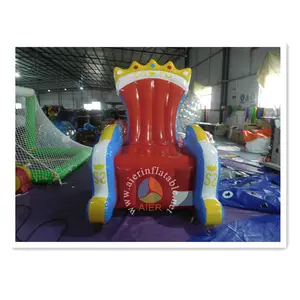 Sofa Tiup Udara untuk Anak-anak, Peralatan Penyewaan Pesta Tempat Tidur Tunggal Baru, Sofa Kursi Tiup Bahan PVC untuk Anak-anak