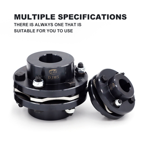 Acoplamientos Flexibles de Transmisión de Potencia, Acoplamientos de Disco de Diafragma Único <span class=keywords><strong>DJM</strong></span> OEM de Acero, Acoplamientos de Diafragma Doble, Diámetro Interior de 10 mm, <span class=keywords><strong>1000</strong></span> RPM - Product Image 4