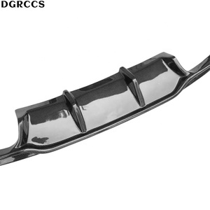 For X5M X6M F85 F86 2015-2018 3D Style Carbon Fiber Rear Lip Rear Diffuser Bumper Lip - Product Image 4