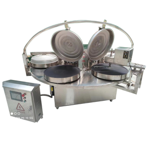 Machine à Injera Éthiopienne Électrique à Chauffage Continu Automatique, pour la Fabrication <span class=keywords><strong>de</strong></span> <span class=keywords><strong>Pain</strong></span> Plat au <span class=keywords><strong>Teff</strong></span>, Épaisseur Réglable, Capacité <span class=keywords><strong>de</strong></span> 200 Pièces/Heure - Product Image 1