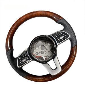 Volant en bois de pêche personnalisé pour Mercedes Benz Classe A, E, <span class=keywords><strong>S</strong></span>, <span class=keywords><strong>C</strong></span>, G, W205, W204, W212, W211, S300, S500, G500, G350, W222 - Product Image 6