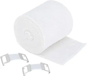 Fasciatura elastica a compressione riutilizzabile con fasciatura elastica in cotone Premium