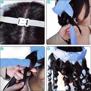 Rizadores <span class=keywords><strong>de</strong></span> pelo sin calor, herramientas <span class=keywords><strong>de</strong></span> estilismo para el cabello - Product Image 3