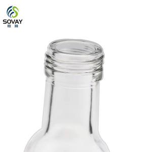 Botella de Vidrio Dispensadora de Aceite de Oliva, Salsa de Soja y Vinagre, Redonda y Cuadrada, de 100 ml, 150 ml, 200 ml, 500 ml, 750 ml y 1 L - Product Image 3