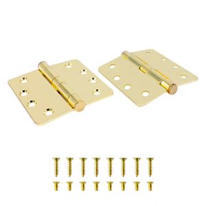 Mini Charnière de Porte Automatique à Ressort, Quincaillerie Métallique Auto-Fermante pour Armoires et Placards, Idéale pour Salle de Bain - Product Image 4