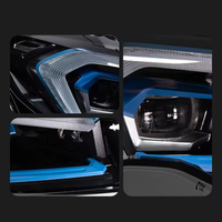 Conjunto de Faros LED para Automóvil con Luz Blanca Fría de Doble Lente para BMW G20 G28, Luz de Circulación Diurna, Actualización del Sistema de Iluminación Automotriz