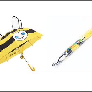 Manual Open Waterproof Children's <b>Umbrella</b> Rainproof Curved Handle for Easy Hanging Taiwan <b>Umbrella</b> - Product Image 3