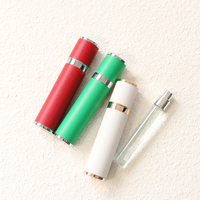 Flacon vaporisateur de voyage mini format en cuir avec aimant, rechargeable, 10 ml, pour parfum et senteurs, directement de l'usine