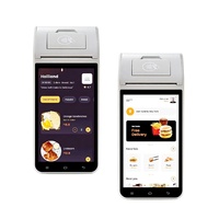 Terminal PDA con Android 11, Impresora Térmica de Códigos de Barras, NFC y Lector de Huellas Dactilares