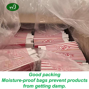 ถ้วยกระดาษใส่ขนม VVG OEM ODM แบบกำหนดเองได้ พับเก็บได้ สำหรับใส่ป๊อปคอร์น บรรจุภัณฑ์สำหรับโรงภาพยนตร์ งานรื่นเริง งานวันเกิด งานอีเว้นท์ต่างๆ - Product Image 6