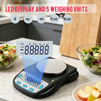 Balance de laboratoire numérique 600g x 0,01g, balance électronique de précision, affichage LCD, balance analytique, balance scientifique pour bijoux, précision 0,01g