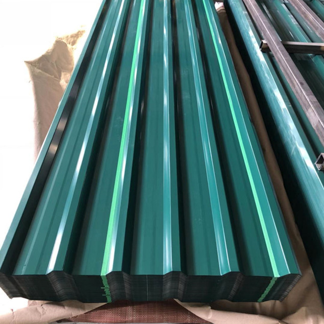 Color Coated 22 Gauge Gi Corrugated Sheet Cold Rolled Galvanized Steel Roofing Sheet