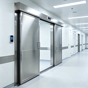 Puerta de Acero Inoxidable con Revestimiento de Plomo para Hospitales, Salas Blancas, Departamentos de Radiología y Aplicaciones de Laboratorios de Diagnóstico - Product Image 6