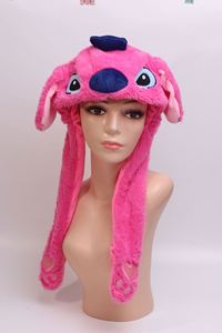 Cappello di <span class=keywords><strong>Peluche</strong></span> a Forma di Coniglio con Orecchie Mobili per Bambini, Vendita all'Ingrosso per Autunno/Inverno e Natale - Product Image 6