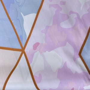 Bé màu xanh 100% Polyester Vải bán buôn bộ đồ giường đặt - Product Image 4