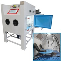 Cabine de sablage automatique haute durabilité pour le nettoyage des métaux