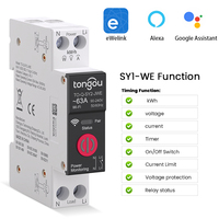 Compteur d'énergie intelligent TONGOU Ewelink pour appareils 1P, disjoncteur intelligent Wi-Fi, interrupteur sans fil, contrôle par application, original