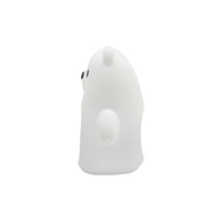 ABS portabel lampu beruang dapat diisi ulang Ruido Blanco Beb mesin suara Robot RGB LED gioattoli Per bambu Speaker