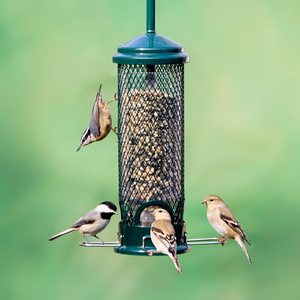 Vườn Kim loại hoang dã chim trung chuyển ống sóc bằng chứng ngoài trời treo Chim Sẻ ăn công suất lớn tự động chim trung chuyển thực phẩm - Product Image 6