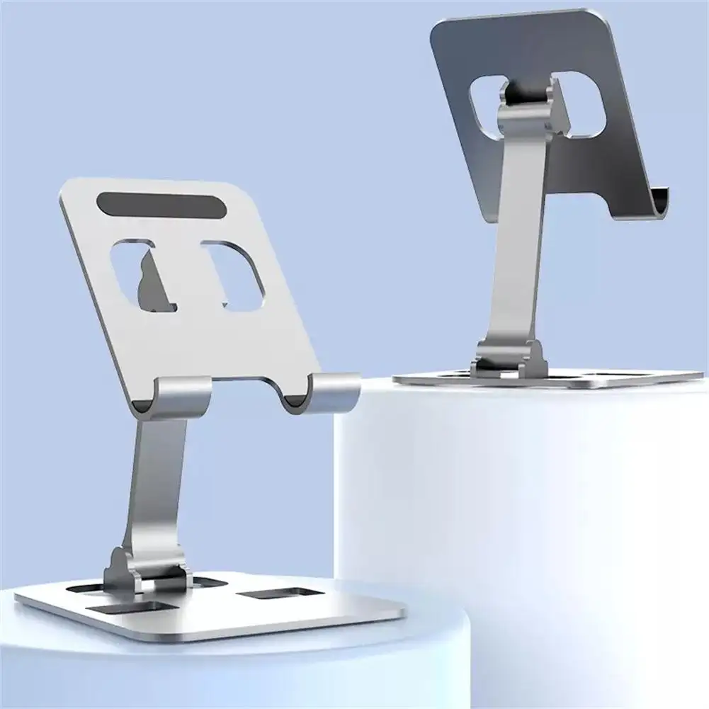 Soporte para tableta portátil universal de aleación de aluminio para iPad, soporte para tableta, soporte ajustable, Flexible, para teléfono móvil Stan