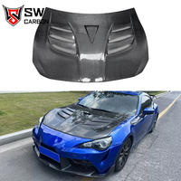 Capot de moteur en fibre de carbone de haute qualité style VRS pour Toyota GT86 FT86 BRZ FRS ZN6 ZD6 2013-2019