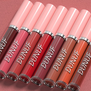 DUNUF Lápiz Labial Mate 2 en 1 de 12 Colores, Lápiz Delineador de Labios Impermeable, Tinte Labial Morado Mate, Lápiz Delineador de Labios de Larga Duración, Maquillaje de Larga Duración - Product Image 5