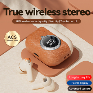 M88 in orecchio Retro stile fotocamera auricolari Wireless LED Display batteria auricolari con Audio ad alta risoluzione e tecnologia di riduzione del rumore AI - Product Image 3