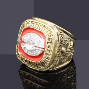 Venta al por mayor <span class=keywords><strong>NFL</strong></span> 1969 Kansas <span class=keywords><strong>Chief</strong></span> Champion Anillos de aleación de zinc de moda de alta calidad para regalos de aniversario - Product Image 3