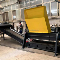Broyeur de palettes en bois à moteur diesel, capacité 60 palettes/heure, avec système d'alimentation hydraulique, machine de recyclage de palettes en bois fabriquée en Chine