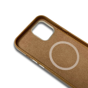 Phong Cách Mới Phong Cách Từ Pebble Hạt Da Trường Hợp Điện Thoại Lớp Học Đầu Tiên Da Chính Hãng Điện Thoại Bìa Cho Iphone 14 Pro Max - Product Image 3