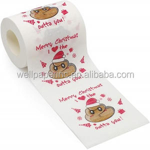 Rouleaux de papier toilette Beaupretty 10cm*10cm 2 plis, blague amusante pour fête d'anniversaire, nouveauté pour salle de bain, maison, bureau, <span class=keywords><strong>voyage</strong></span> - Product Image 5