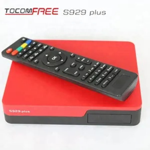 รีโมทคอนโทรล ACM S929 45ปุ่มสีดำที่กำหนดเองสำหรับเครื่องรับสัญญาณดาวเทียม tocomfree ไปยังแผงควบคุมกล่องเครือข่ายของอเมริกาใต้ - Product Image 4