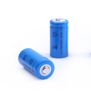 16340 Lithium Ion <b>Battery</b> 3.7V 1300mAh <b>Flat</b> Top For Laser Sight - Product Image 4