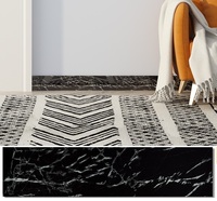 Bande de protection d'angle autocollante en PVC épaissi pour plinthe, rebord de fenêtre et carrelage