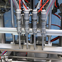 Machine de remplissage automatique de bouteilles d'eau et de jus Orshang, machine de remplissage de liquides, machine de remplissage de bouteilles avec 4 têtes