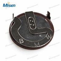 Baterai Koin Isi Ulang VL2020 3V 20mAh dengan 90 °   105 °   180 °   Tab Solder untuk PCB Kunci Remote Berkualitas Tinggi