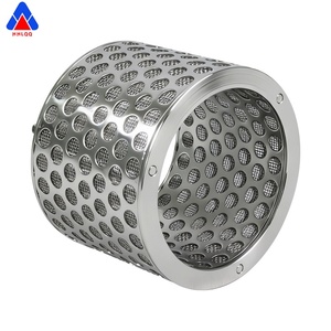 Elemento filtrante de malla metálica lavable de acero inoxidable 316 de alta resistencia con conexión de brida de la fábrica Huahang - Product Image 6