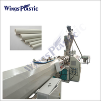Mesin Pembuat Pipa PVC Kustom, Lini Produksi Pipa PVC Rigid UPVC, Lini Ekstrusi Produksi Pipa