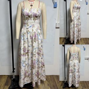 M71 Trendy | Abito Lungo Elegante da Donna con Stampa, Scollo Quadrato e Senza Maniche, Alta Qualità, Stile Boutique - Product Image 2