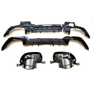Phụ tùng ô tô bán buôn M Pack Bodykit 340i MP Rock Speed <span class=keywords><strong>Rear</strong></span> Lip <span class=keywords><strong>Diffuser</strong></span> dành cho BMW 3 Series G20 trước năm 2020-2022 - Product Image 2