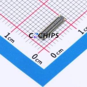 BTB0.408-30PLBDR-M41 Board-to-Board & Backplane Connector SMD,P=0.4mm Connector 30P 0.4mm Vertical Mount 2 - Product Image 2