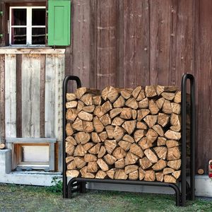Aço cremalheira lenha cremalheira lenha interior log rack