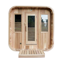 Sauna Keya, sauna traditionnel en bois d'extérieur, sauna portable à bois, sauna sec à dôme pour tout le corps