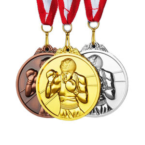 เหรียญกีฬาสั่งทำโลโก้ได้ตามต้องการเหรียญทองมหัศจรรย์สำหรับการแข่งขันต่อสู้ - Product Image 6
