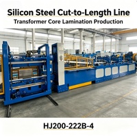 Ligne de découpe à la mesure pour acier au silicium, machine automatique de laminage de noyaux de transformateur à servomoteur de haute précision