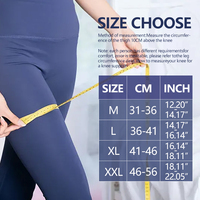 Genouillères de sport personnalisées haut de gamme en spandex respirant, protection mignonne en forme de panda pour le sport, la remise en forme, les loisirs, la course à pied et le basketball