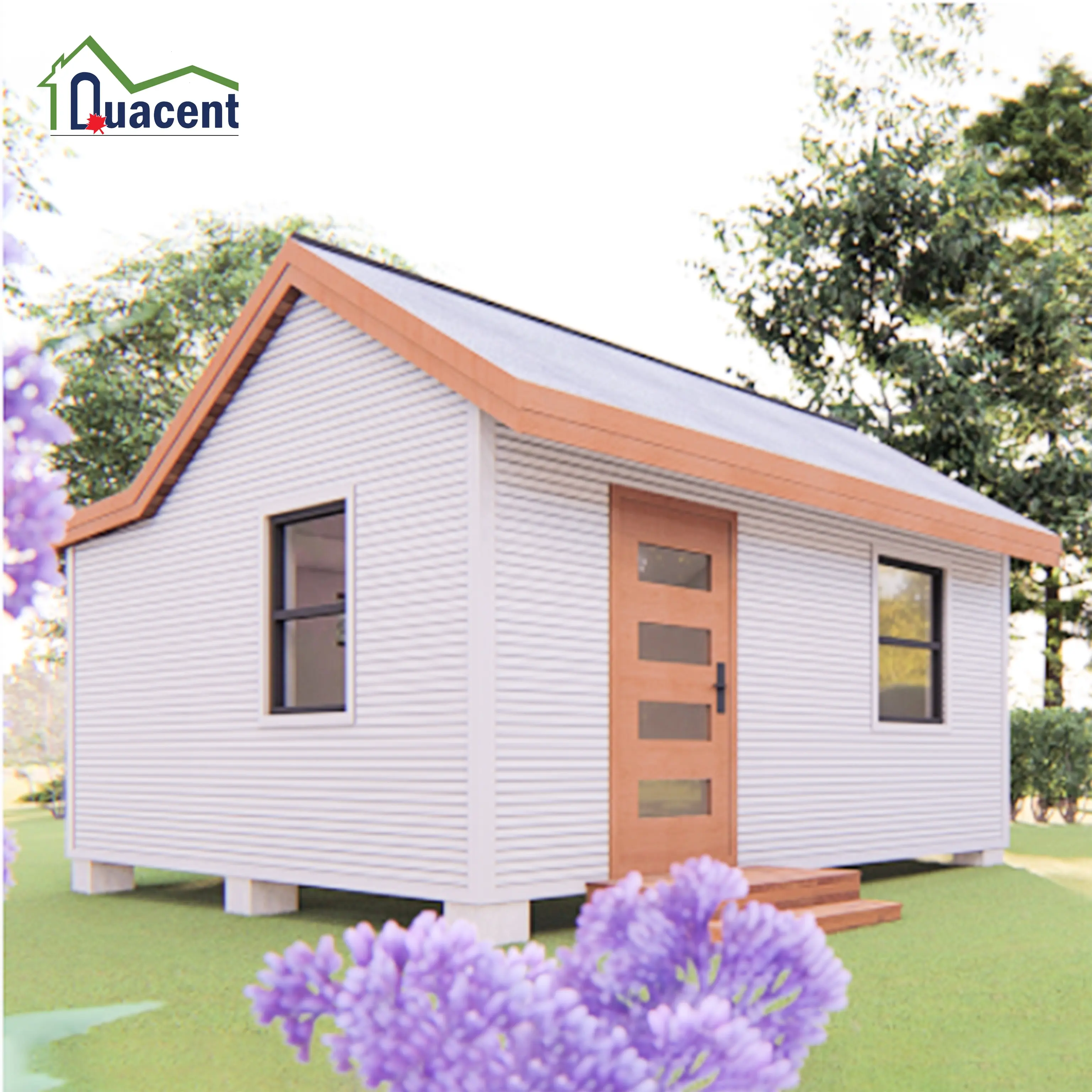 Quacent New Design Fast Building Prefabricated Tiny House Mobile Homes Foldable Office
